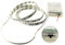 JJA LED Strip Lights- 150cm Warm White, Self-Adhesive with Double Tape, Battery Operated (3AA), Ideal for Bedroom Mirrors, Kitchen Cabinets, and Patio, Perfect for Home Decorations, (Pack of 1)