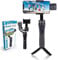 Grundig Gimbal Stabilisator - Selfie Stick - mit Stativ - Automatischer Selfie Stick - Vlogs und Action Bilder