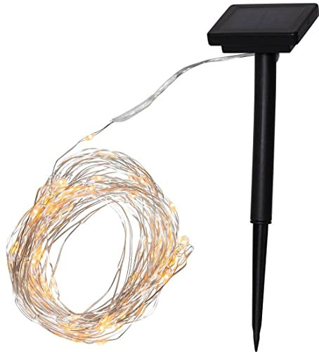 EGLO Solarlampe für außen Z_Solar, Außenlampe, Solar Lampe Outdoor, Kunststoff in schwarz, Kunststoff in transparent warmweiß