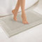 ZWOLTEX - Teppich Badezimmer 50x70 Paulo, Badezimmer Teppich Matte, Bathroom Mat, 100% Ägyptische Baumwolle, Badezimmermatte, Badmatten, Bathroom Rug - Badezimmer Matte Hellbeige