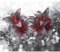 murando Fototapete Premium-Vlies Blumen Lilien 100x70cm Foto Tapete Schlafzimmer Wohnzimmer Vliestapete XXL Wandtapete Motivtapeten Bildtapete 3d Effekt Wand Dekoration Flur grau rot b-A-0300-a-b
