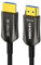 DGHUMEN Câble HDMI Fibre Optique 15M, HDMI 2.1 8K 48Gbps Haute Vitesse Câble Supporte 8K@60Hz 4K@120Hz, UHD HDR 10+, eARC, Dolby Vision, VRR, Compatible avec PS5, Blu-ray/TV Box/HDTV/Projecteur