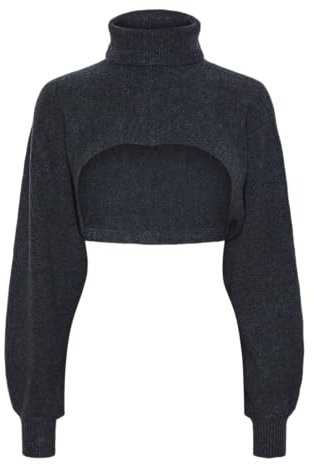 Pcnanu Ls Rollneck Knit Armwarmer Bc