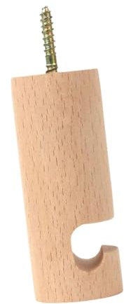 perfk Gancho de Madera para Techo, Gancho Colgante para Plantas, Soporte para Plantas, Colgador para Plantas, Gancho para Colgar Plantas, Campanas de