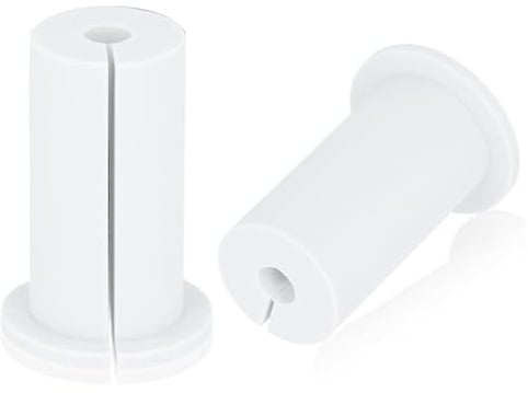 Faeymth 2 Stk. Kabeldurchführungs-Kit für, Kabeldurchführungsbuchsen für 1-Wandloch, Ethernet-Kabel-Wanddurchführung,