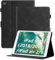 Cicili Coque pour iPad 6ème/5ème Génération Version 9.7 Pouces 2018/2017, Étui pour iPad Air 1/2, avec Fine Folio Protecteur Tablette Housse de Protection en Cuir PU avec Support, Noir