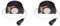 Mauedest 2X Angle Grinder Shield Set Water Cutting Machine Base Safety Cover Dust Collecting Guard Kit Dust Shroud Cover