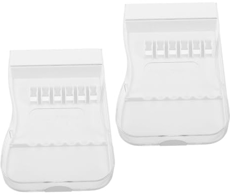 Alipis Water Flosser Organizer 2Pcs Portable Storage Case Compatible with Waterpik Nozzles for Home and Vacation Use