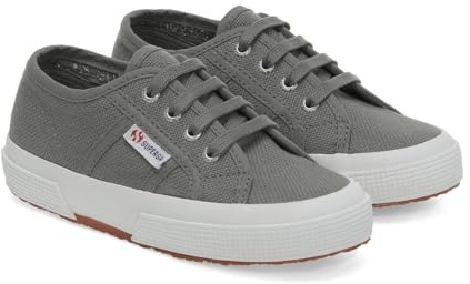 Superga Unisex Kids 2750 Jcot Classic Low Top Sneakers, Grey Grey Sage, 28 EU UK