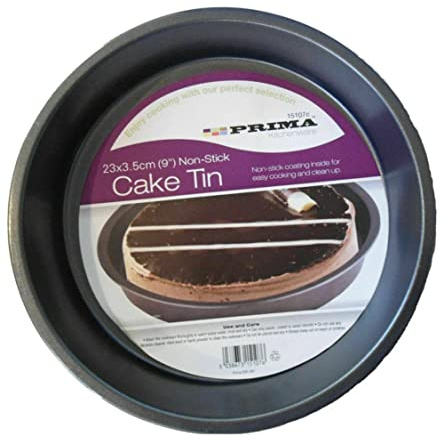 PRIMA 23 x 3.5 cm Non-Stick Round Cake Pan