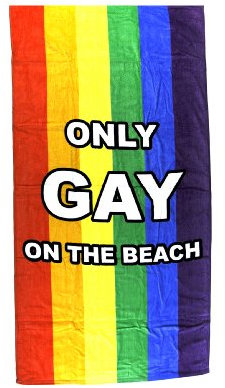 IGGI Strandhandtuch only Gay on The Beach