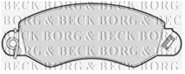 Borg & Beck BBP1976 Front Brake Pads To Fit LDV Maxus 05-