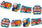 Mauder Girlande * Feuerwehr * von Lutz 11181 // Geburtstag Kinder Kindergeburtstag Party Kinderparty Wimpelkette Partykette Feuerwehrmann Feuerwehrmänner
