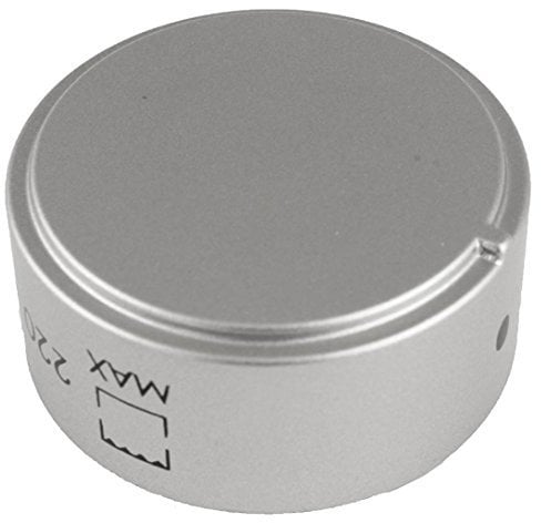 Genuine Hotpoint Oven Cooker Hob Control Knob (Silver)