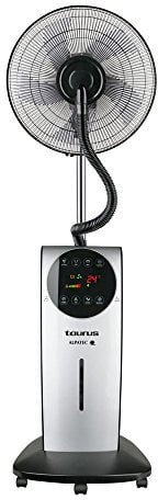 Taurus VB 02 Ventilador climatizador, nebulizador, 90 W, 0 Decibelios, Acero, Color Gris Y Negro
