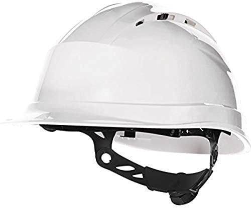 Deltaplus QUARUP4BC Belüfeter Bauhelm - Rotor-System, Weiß, Größe Einstellbar