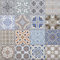 Casa Moro - Piastrelle modello Habib 44,1 x 44,1 cm in gres porcellanato, patchwork marocchino, piastrelle in ceramica per una bella cucina, corridoio bagno & parete posteriore della cucina, FL6030M