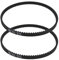 EMSea 2 cinghie di trasmissione sincrona per tosaerba, forma ad anello chiuso, in gomma, larghezza 8,3 mm, passo 5 mm, per BOSCH Rotak 32, Elan 32, Concorde 32, F016L66677