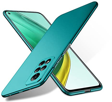 Bastmei für Xiaomi Mi 10T/ Mi 10T Pro 5G Hülle, Ultraleicht Ultradünn Kratzfest rutschfest Kameraschutz Mattierte Textur Hart PC Handyhülle Hülle für Xiaomi Mi 10T/ Mi 10T Pro (Grün, Mattierte)