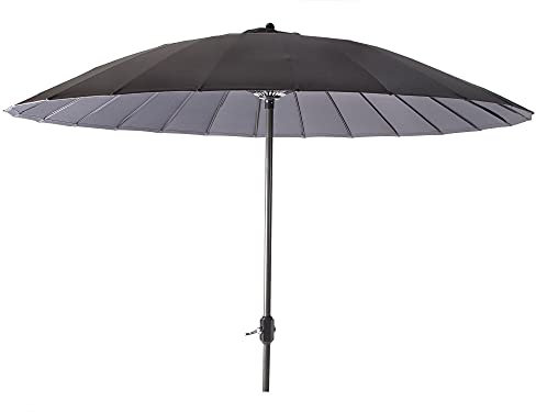 garbar RESOL Parasol Redondo de Ø 2,5 m Aluminio Pintado por pulverización Color Gris