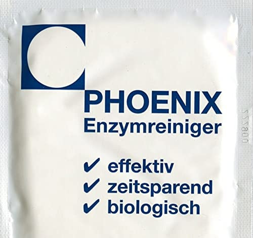 Phoenix Enzymreiniger für Polster, Autositze & Matrazen – gegen Schmutz, Flecken & Gerüche 10 x 20gr ergeben 10 – 15 Liter