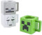 Minecraft Stapelbare Kaffeetassen - Offiziell lizenziert, Creeper, Skeleton & Ghast Tassen Designs, Geschenk Gamer & Kinder, Set aus 3 (250ml)