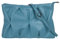 Cluty Umhängetasche Echt Leder Damen | Made in Italy, Knautsch Clutch, Umhängetasche für Smartphone, Handtasche 2-in-1, Abendtasche glänzend, Crossbody abnehmbarer Gurt blau | 021371