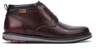 Pikolinos Botines en Cuero Berna para Caballero Color Olmo