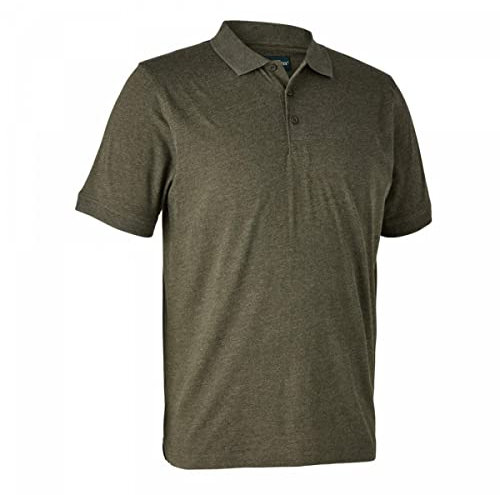 Deerhunter Gunnar Polo Shirt Adventure Green Melange