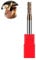 ASNOMY VHM Fräser Schaftfräser Hartmetal, AlTiN beschichtet 55 HRC 4 Schneiden, bohren, fräsen, schlichten, eintauchen, CNC, Wolframkarbid (3mm)