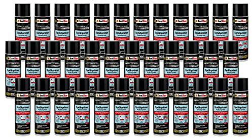 Isolbau Sprühprimer 36 x 500 ml - Kontakt-Primer zur Vorbehandlung der Haftflächen - Haftvermittler für Glas, Holz, Metall, Mauerwerk, PVC, Beton uvm