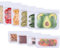 Voarge Ldeal - 11 sacchetti in silicone riutilizzabili per alimenti ermetici per frutta verdura, carne e sandwich, 11 pezzi