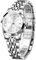 OLEVS Montre Femme Diamant Montre avec Petit Visage Or Argent Bracelet en Acier Inoxydable Étanche Date Montre, Blanc.