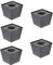 ibasenice 5pcs Interview Microphone Logo Flag Station Kit Lightweight Portable Trapezoid Design for Professional Interviews Radio Broadcasting and Audio Recording Studios