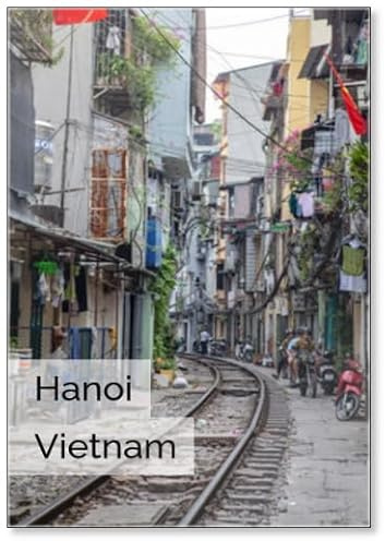 Hanoi, Design 1, Fridge Magnet