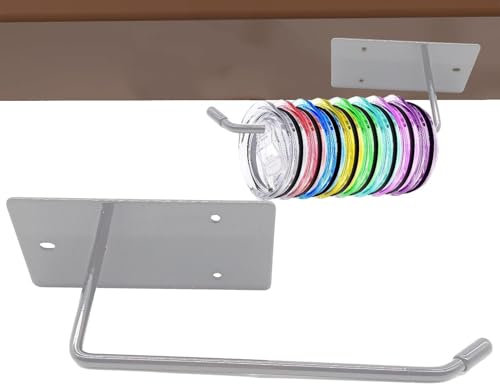 Tumbler Organizer per coperchio, gancio per coperchio Tumbler per armadio - Portabicchieri da parete | Portabottiglie d'acqua da montare a parete, autoadesivo o forato, salvaspazio