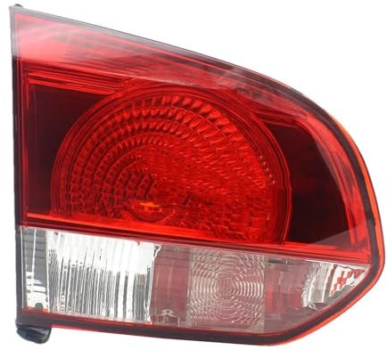 APARC Auto Heckleuchten für Golf 6 VI Mk6 Schrägheck 2009 2010 2011 2012 2013, Wasserdichtes Rücklicht Rückleuchte Baugruppe Rücklichter Ersatz Zubehör,A/Left Inner