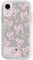 NITITOP Compatible with iPhone XR Case Cute Mirror Bow Love Heart Pattern for Women Girls Ribbon Design Shockproof Silver Protective Phone Cover - Light Pink Bow