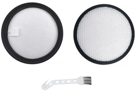 4 Stücke HEPA-Filter für Jimmy B505 B506 BX5 BX6 6 Pro BX7 Pro WB55 WB73 Milbensauger, Staubsaugerfilter, Durchmesser 82mm Mit Reinigungsbürste