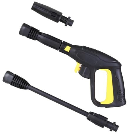 Pressure Washer Gun with Extension Wand, Replacement for Karcher K2 K3 K4 K5 K6 K7, Adjustable High Pressure Washer Gun Accesories