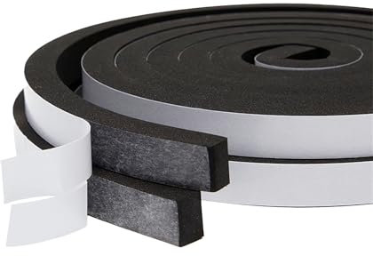 5M Burlete Ventana Corredera, 15mm Ancho x 5mm Grosor, Junta de Cepillo Flexible para Aislamiento Térmico y Acústico, Ideal para Puertas y Armarios