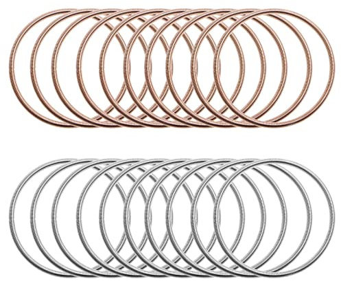 Lot de 20 cordes en acier au carbone pour guitare empilables, bijoux pour femme et fille