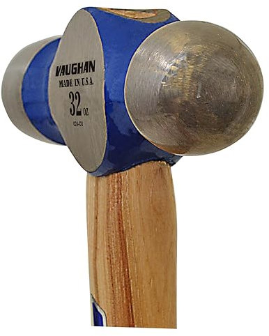 VAUGHAN Kugelhammer, 1,3 l, Hickory-Griff, amerikanischer Hartstahl, TC848, VN16030