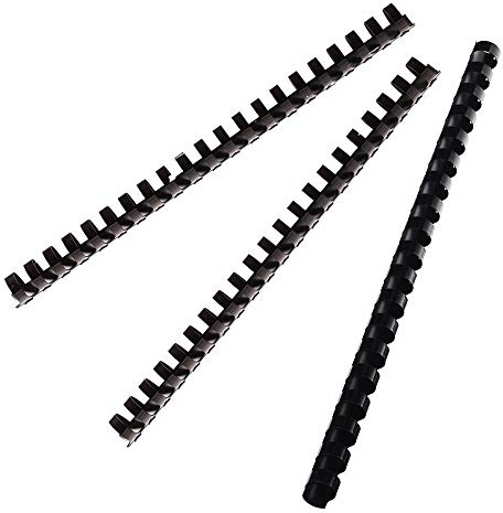 Fellowes Value 8mm Binding Combs - Black (Pack of 100)