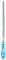 PFERD Werkstattfeile Dreikant, 150mm, dreieckige, spitz zulaufende Feile, Kreuzhieb H3 auf drei Seiten, inkl. Ergonomie-Feilenheft, 11211158 – für die Feinbearbeitung und zum Schlichten geeignet