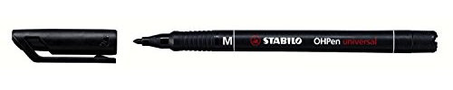 STABILO Folienschreiber OHPen universal Medium permanent schwarz