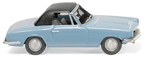 Wiking 018749 - BMW 1600 GT Cabrio - hellblau - 1:87