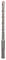 Bosch Professional 2 608 831 019 1pieza(s) broca - Brocas (Martillo perforador, 8 mm, 16 cm, 10 SDS Plus, Gris)