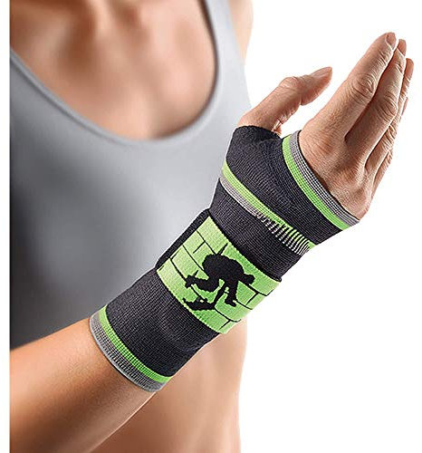 Bort ManuBasic Sport Bandage re.S schw./grün 1 St