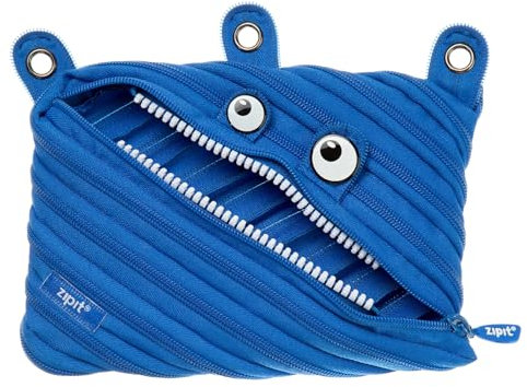 Zipit Monster 3-Ring-Federmäppchen, Königsblau